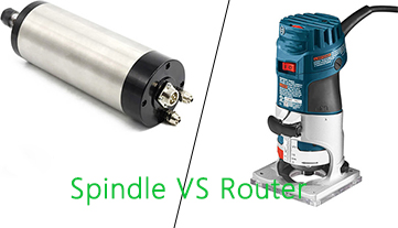 การเลือกเครื่องมือที่เหมาะสม: CNC Spindle vs. Router