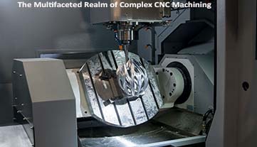 ขอบเขตที่หลากหลายของการตัดเฉือน CNC ที่ซับซ้อน