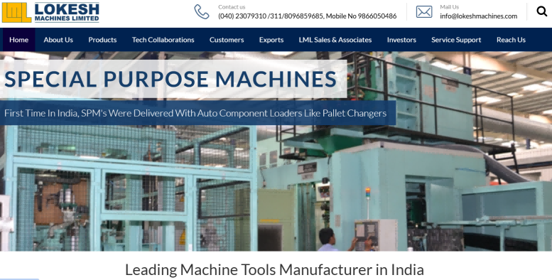 Lokesh Machines Limited